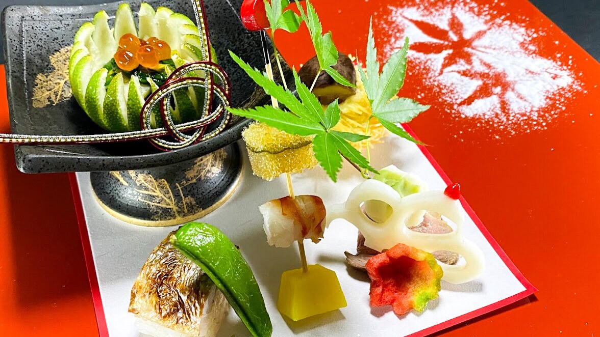 [Kaiseki cuisine] Autumn appetizers