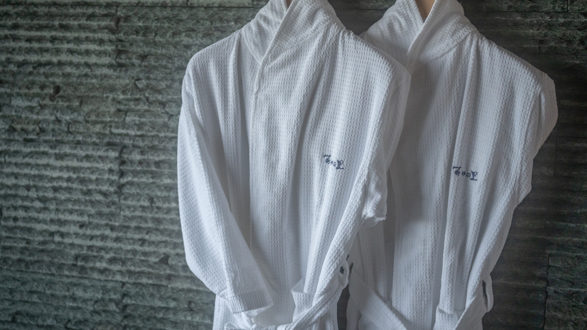 Bathrobes provided in spa suites