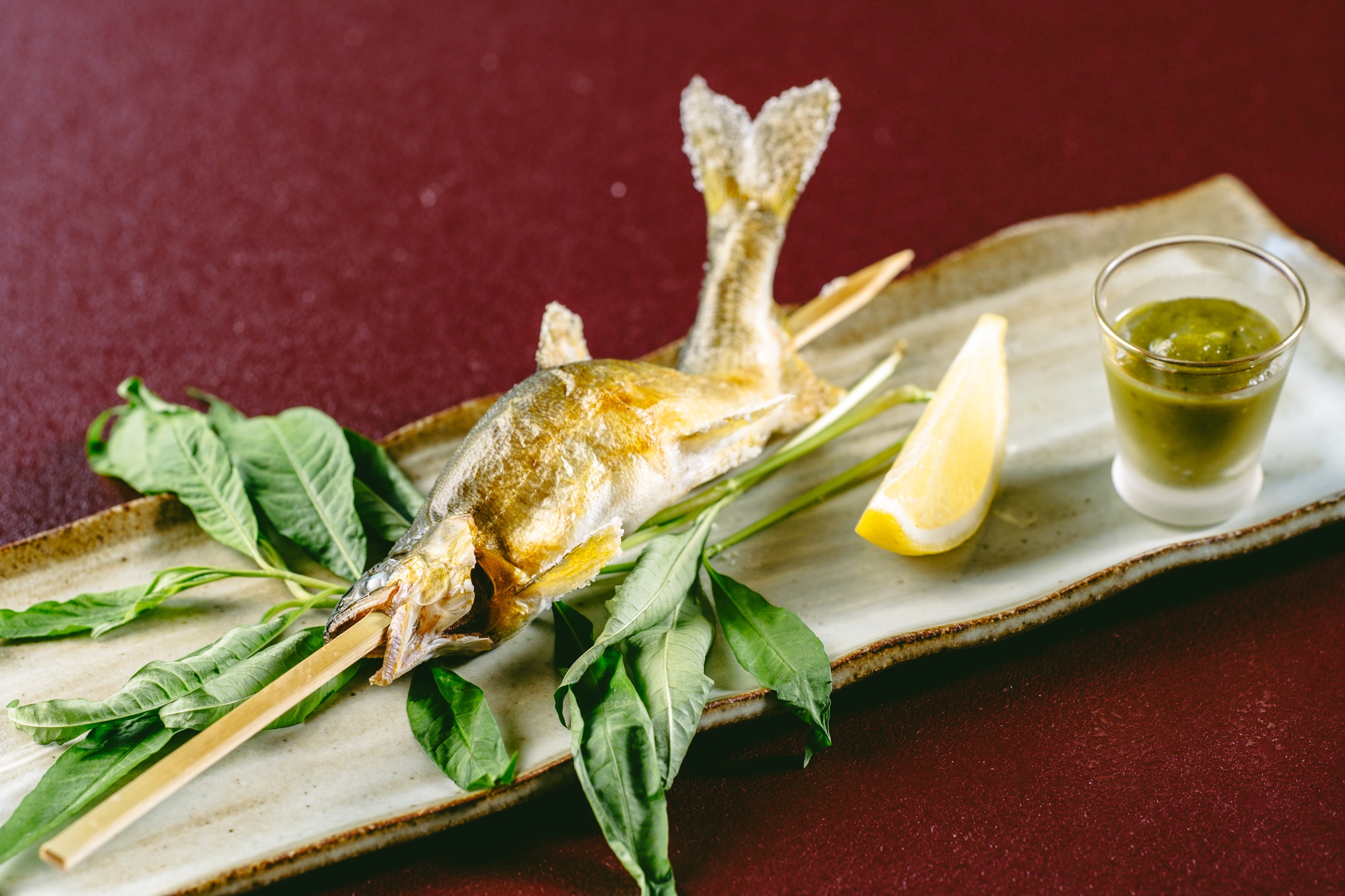 烤整條香魚