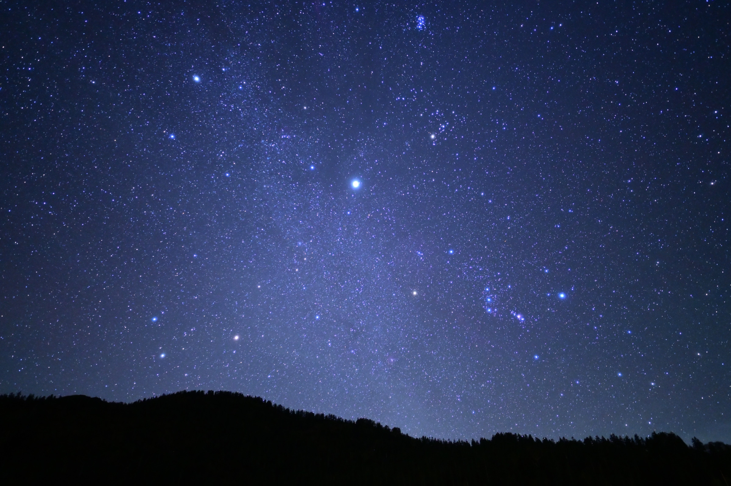 星空（ホテル前より）