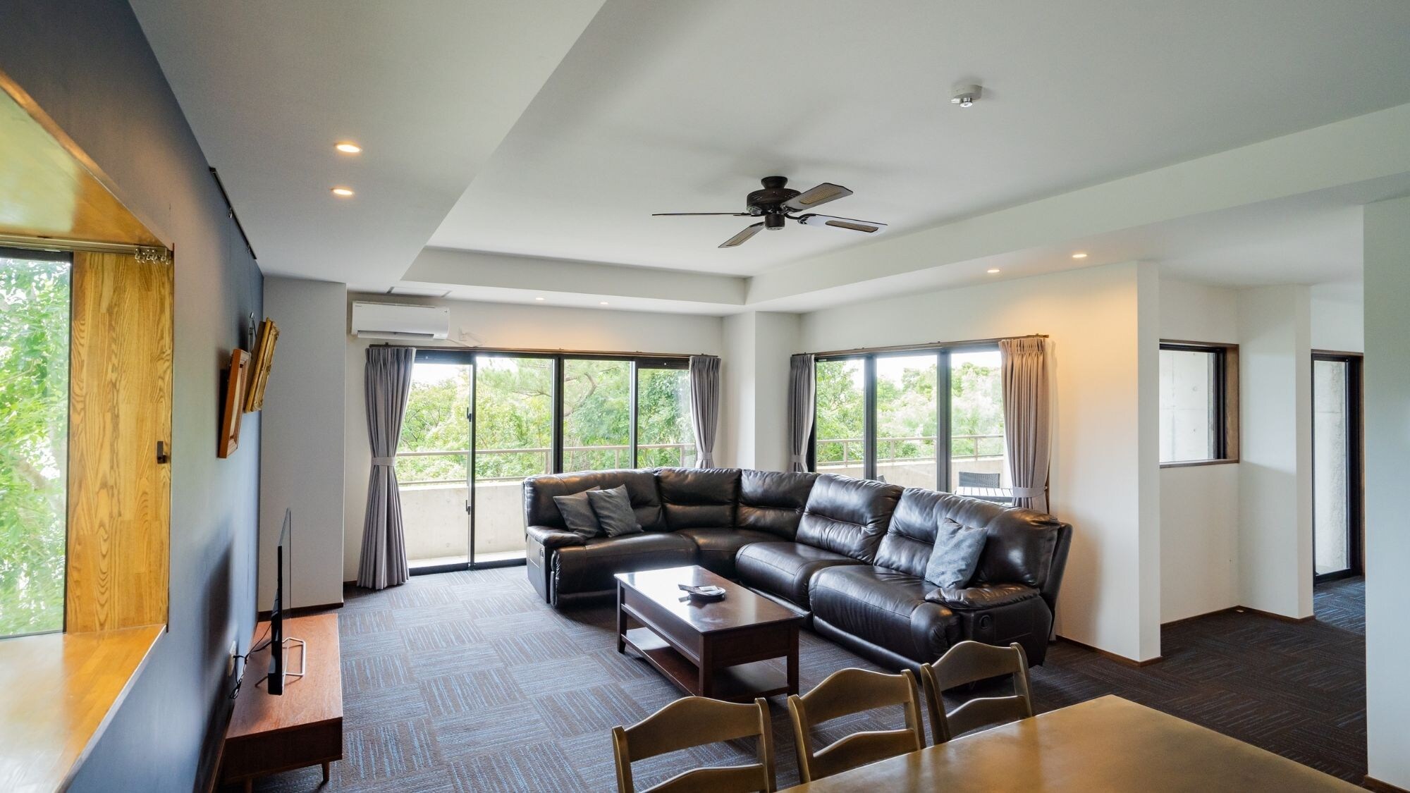 【1F - 숲 - Forest -】 최대 6명까지 숙박 가능. 여유 있는 3개의 침실을 준비.