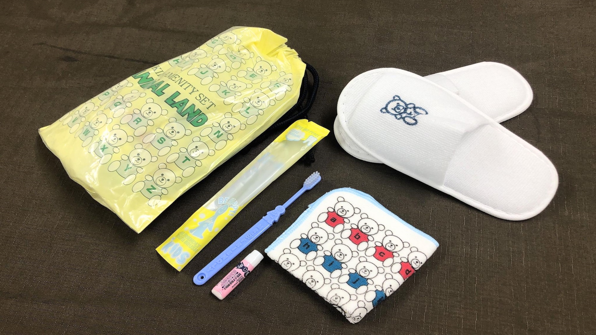 We will give teddy bear amenities to preschool children.