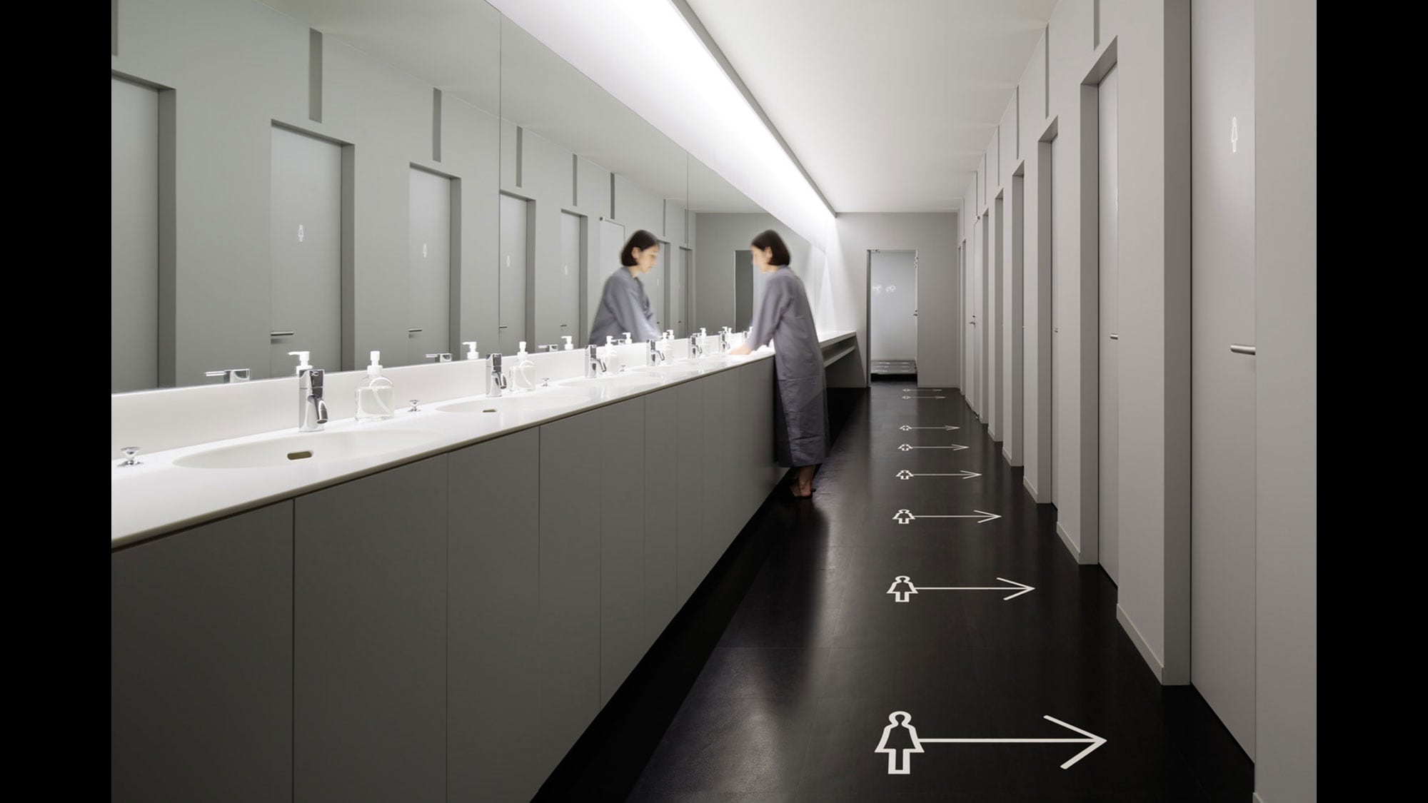 Wash area