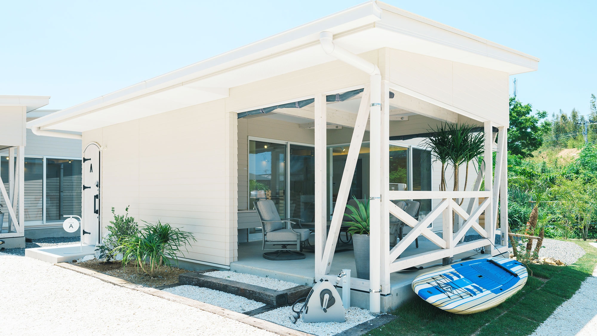 [Villa A/72.04㎡] Enjoy the slow pace of life while gazing at the beautiful ocean.