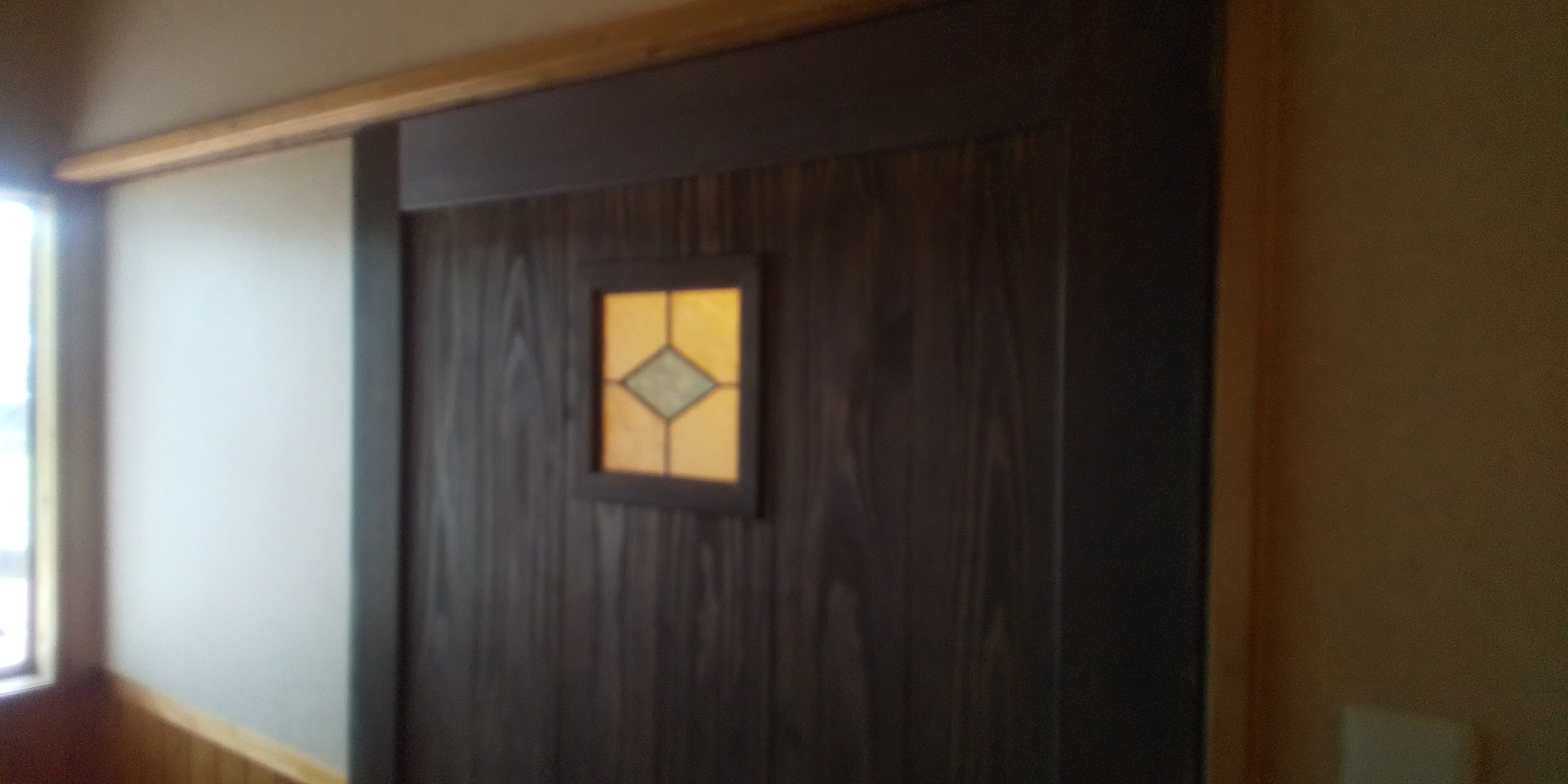 Second floor bedroom door