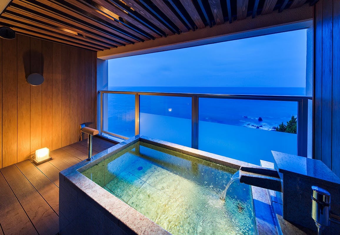 Guest room with open-air bath "Kazene" (non-smoking indoors)