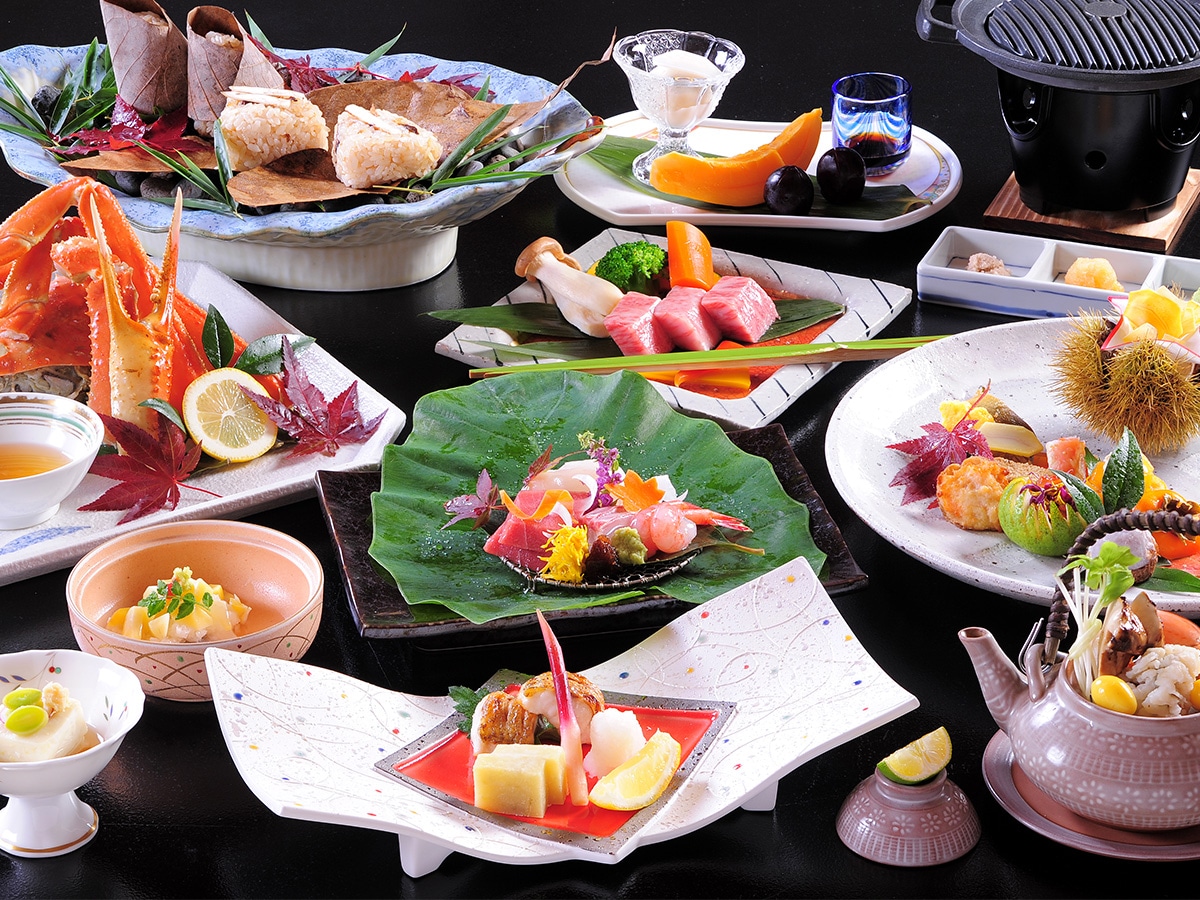 An example of kaiseki cuisine
