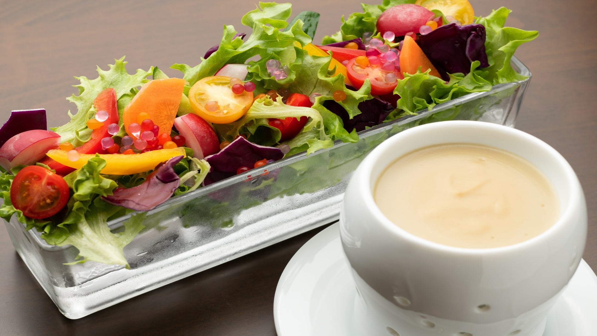 [Dinner example] Bagna cauda using local Aizu vegetables