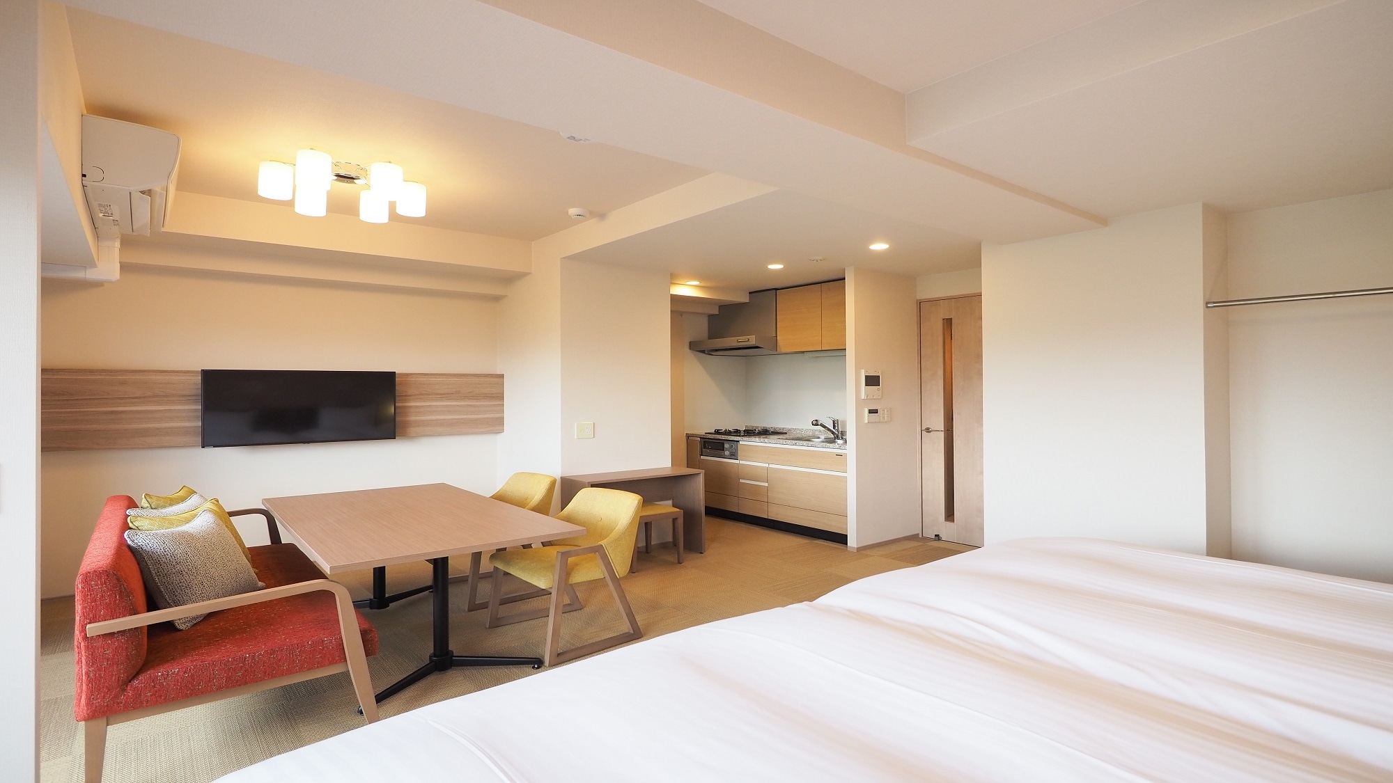 Twin Room with Kitchen and Washing Machine