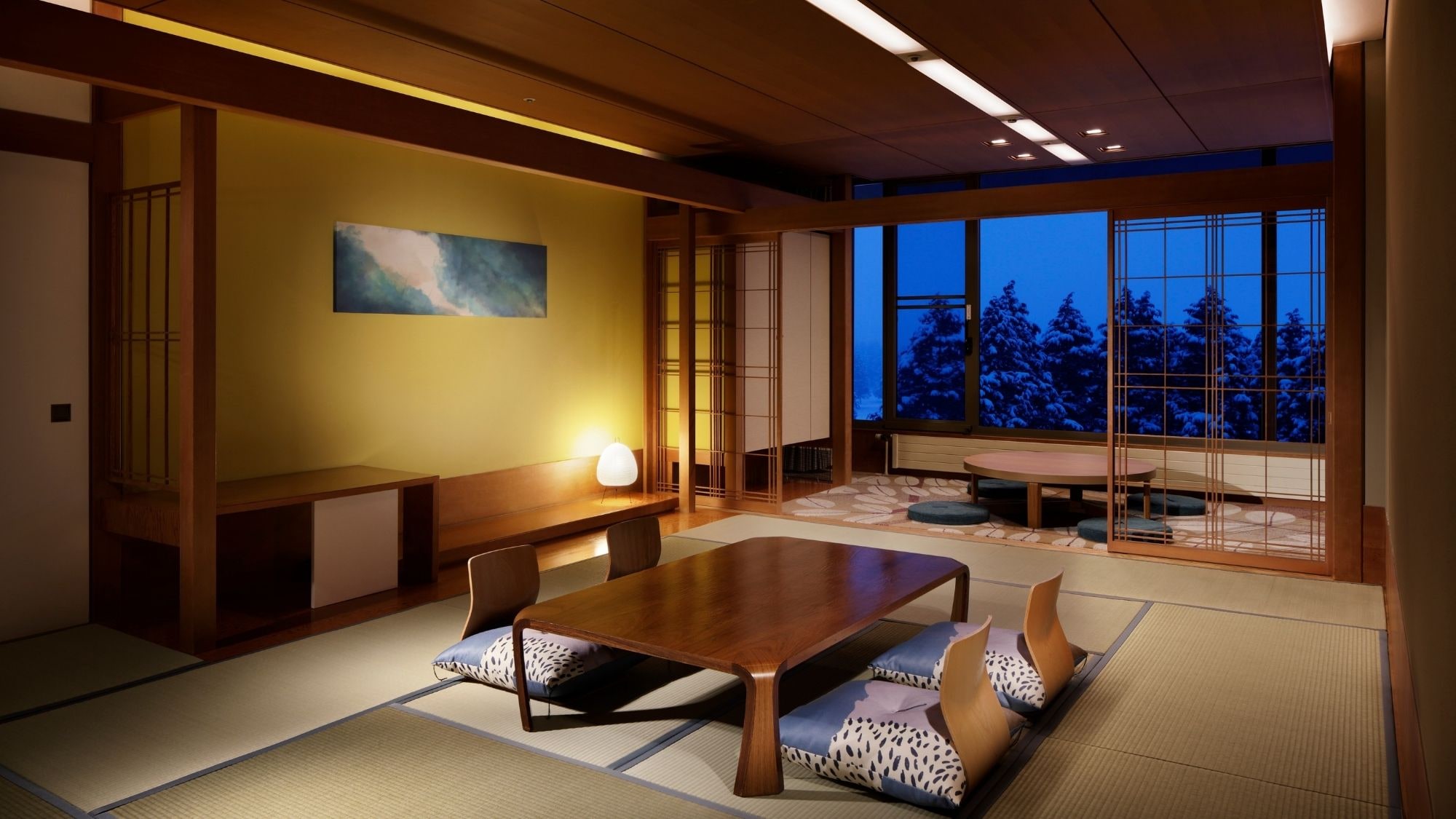 Kamar sudut kamar bergaya Jepang