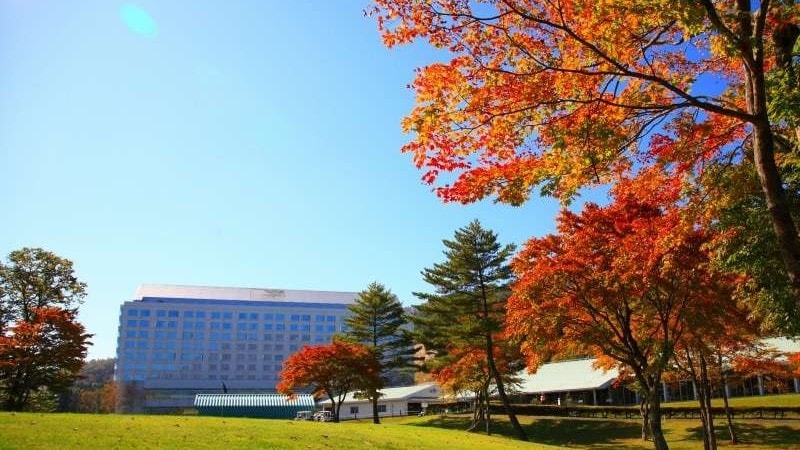 【가을】호텔 외관