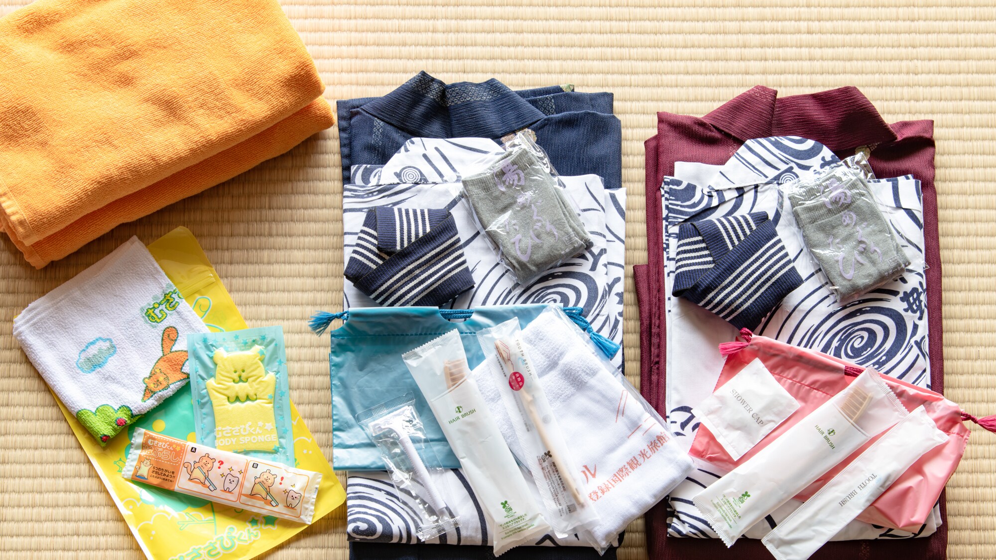 *[Room] Amenities include yukata, haori, toothbrush, towels, etc.
