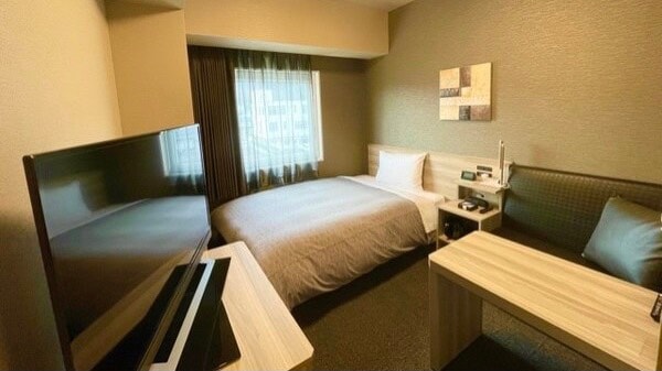 ◆ Standard Single Room ◆ Bed size 1,300 & times; 2,000 ◆ WOWOW / BS can be viewed