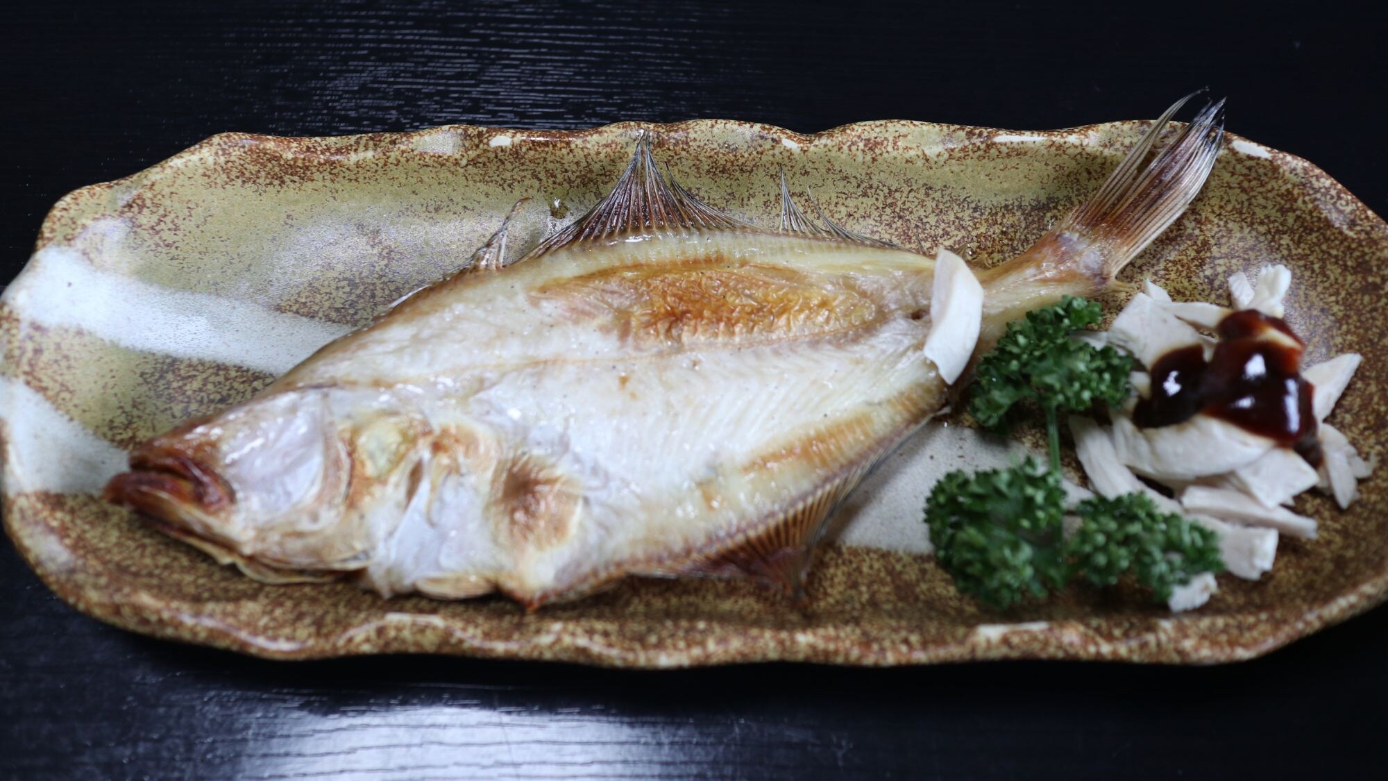 Breakfast example: Grilled fish
