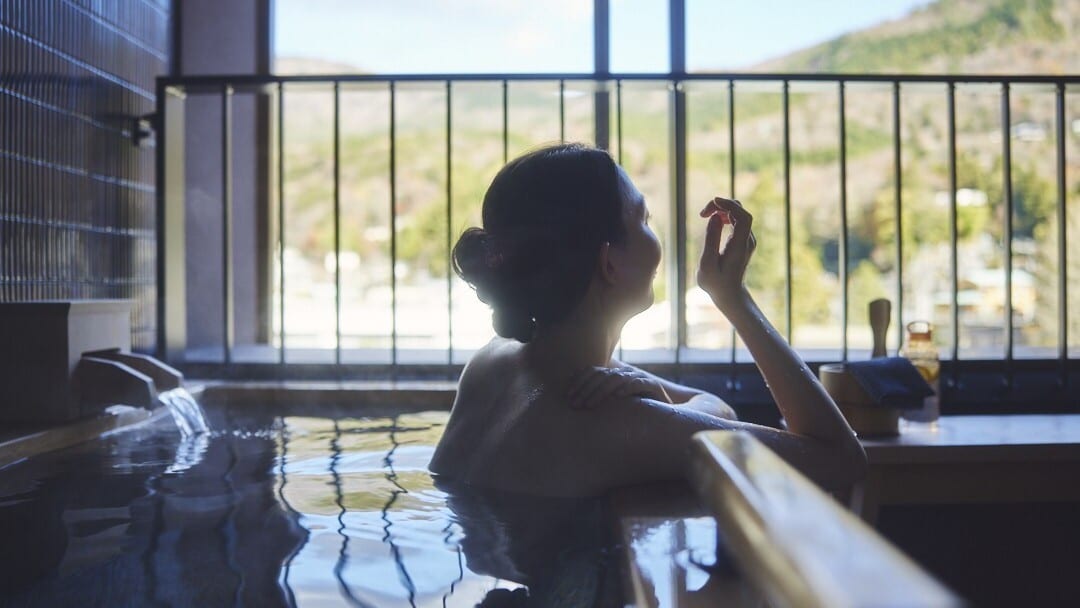 Private hot spring image