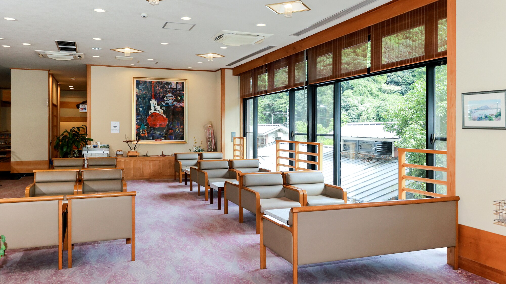 Lobby | Relax and enjoy the beautiful scenery