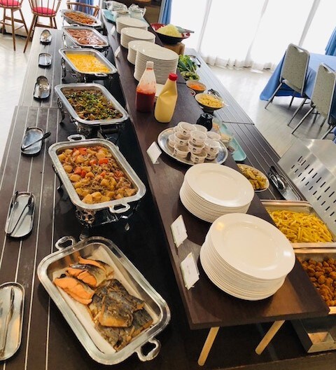 บุฟเฟ่ต์อาหารเช้า