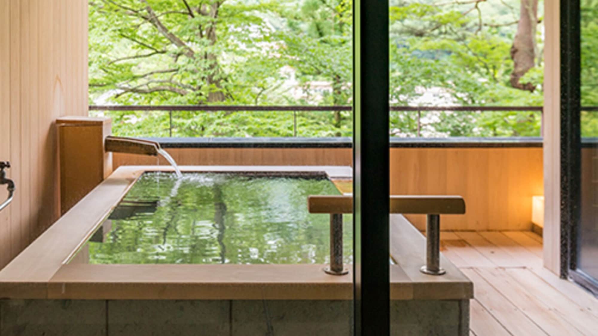 《Renewed in March 2016》 [Kashotei, Five-star Concept Rooms: Mori, Wafu, Nami (with open-air bath)]