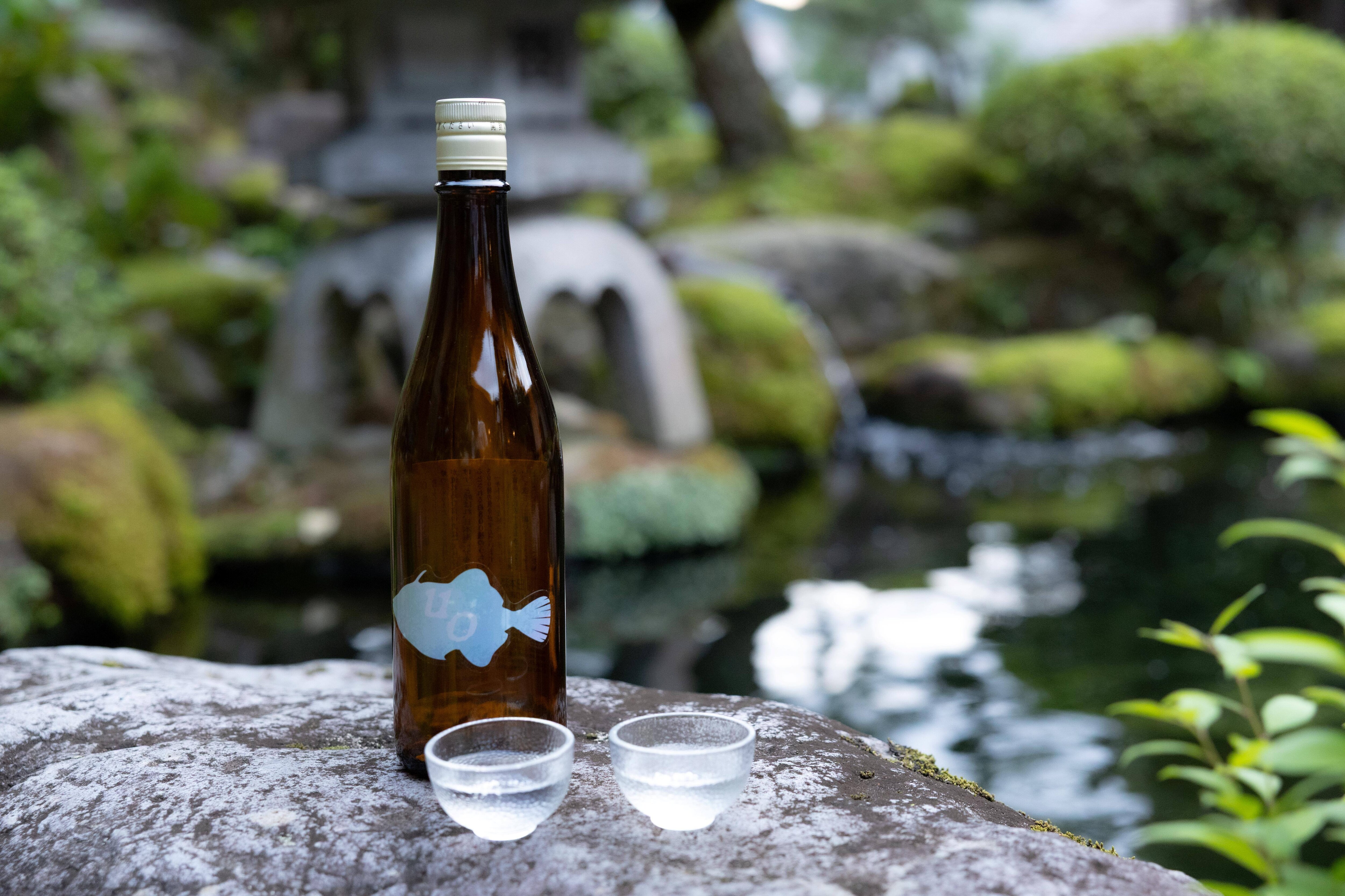 "UO" is a delicious sake that complements the bounty of Toyama's sea.