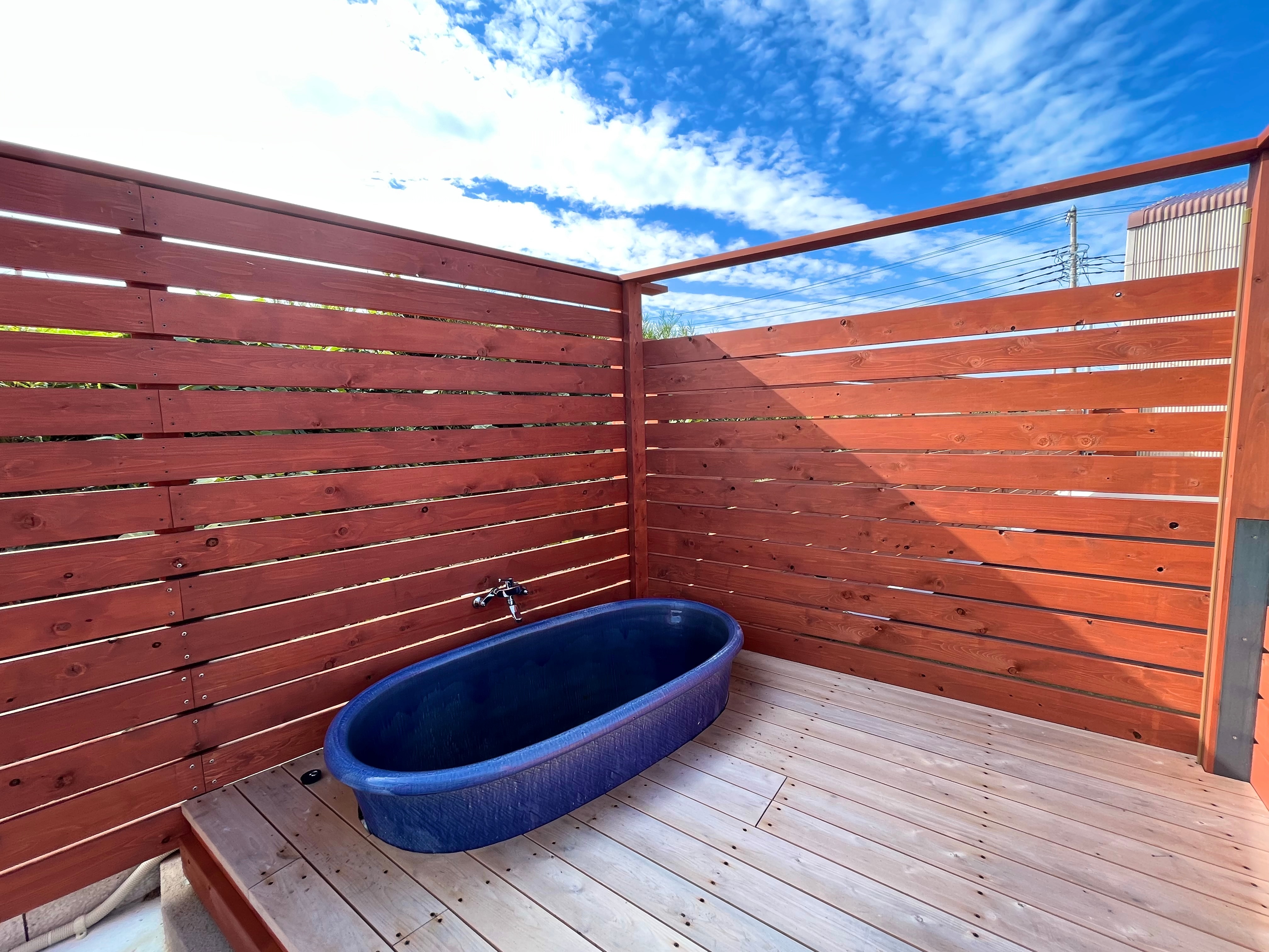 Building C: Open-air bath