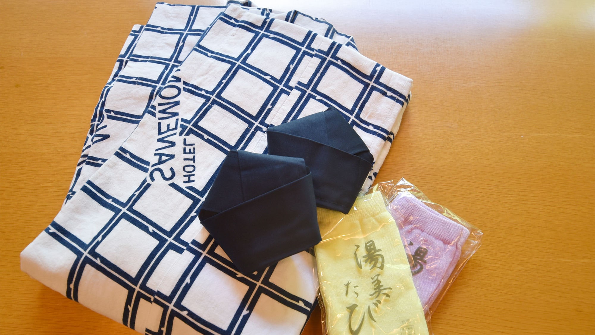 ・Yukata robes are available. Please wear one after your hot spring bath!