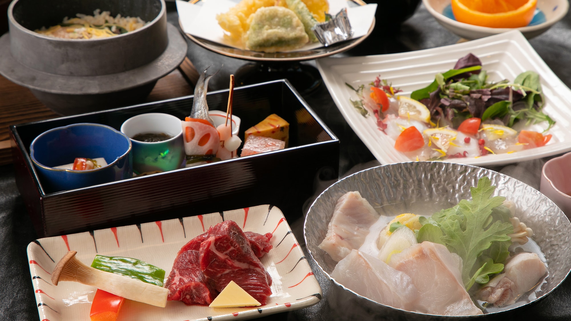 ■撫子懷石套餐■價格實惠，份量充足♪