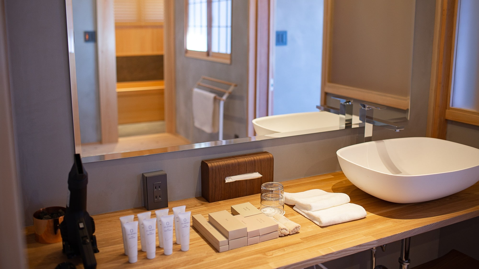 Bathrooms and amenities