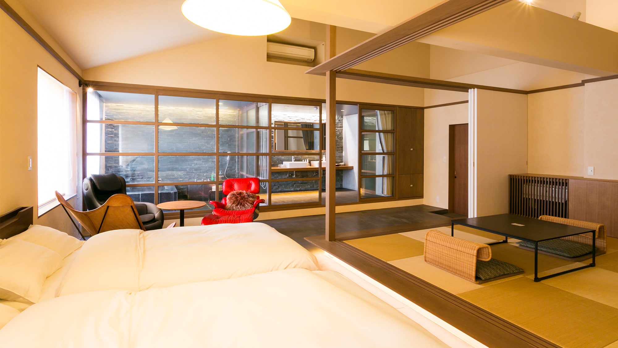 Premium Japanese-Western style room with hot spring "Yuzuriha" -yuzuriha-