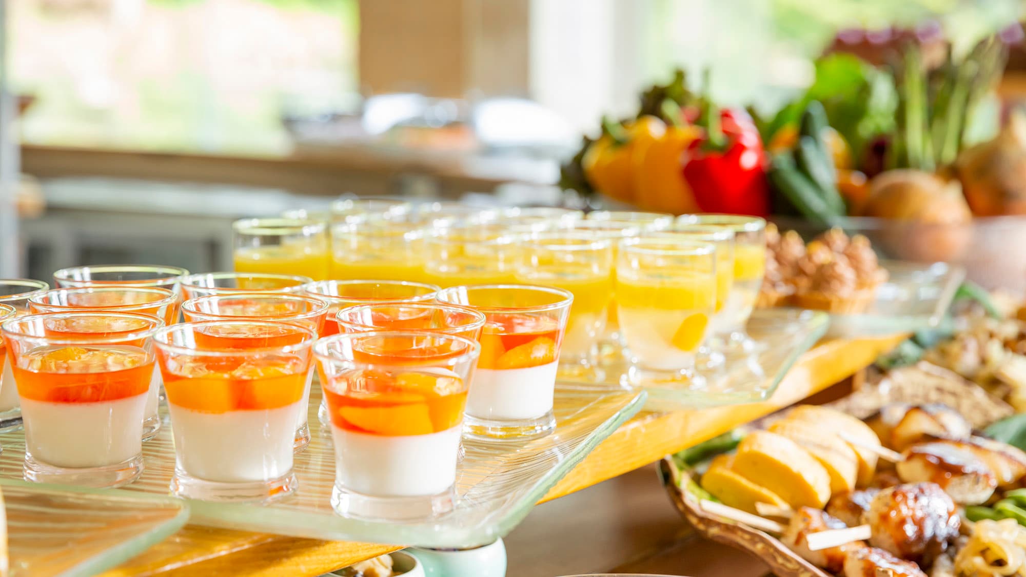Restaurant / dinner buffet example
