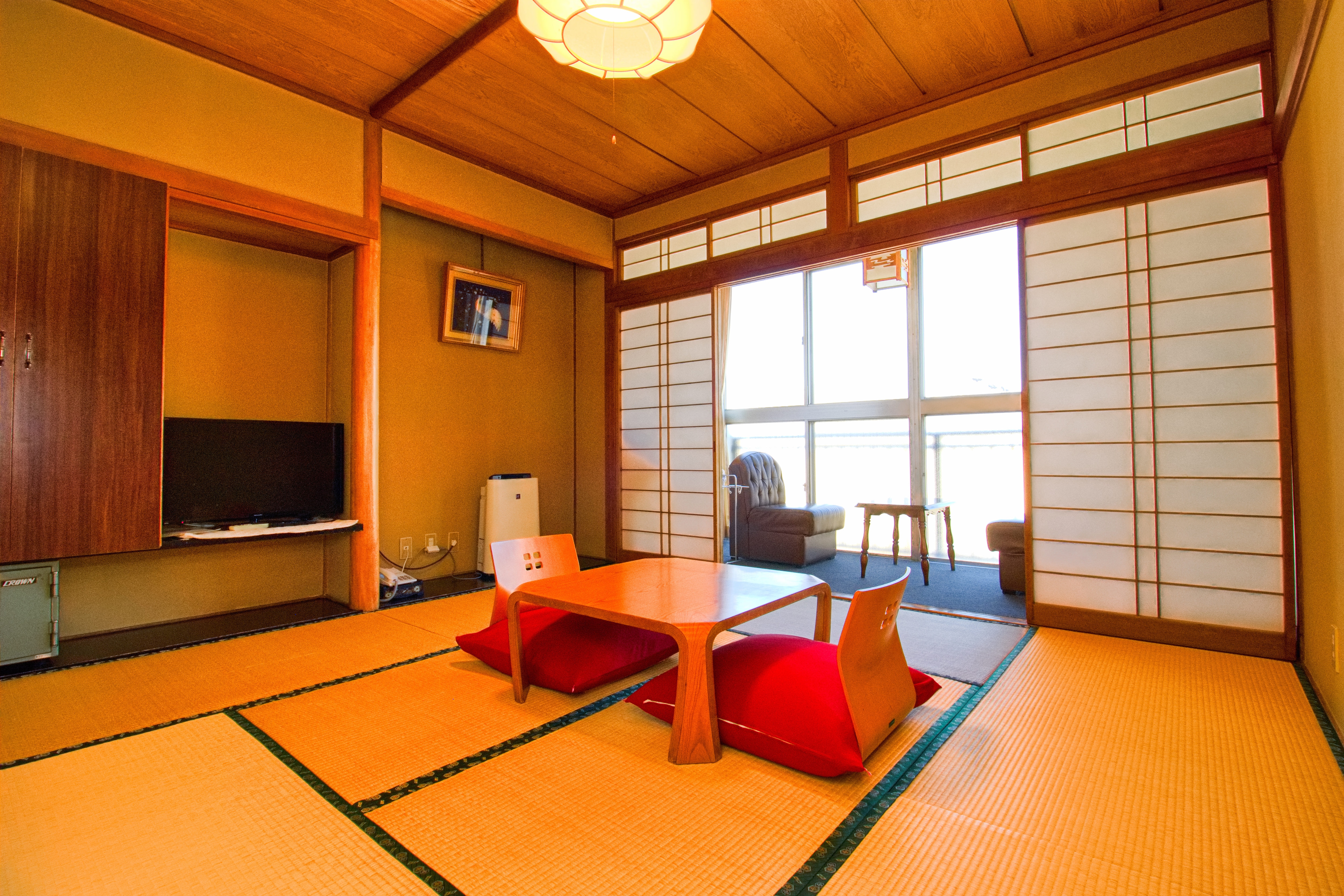This is one of the hotel's proud rooms.