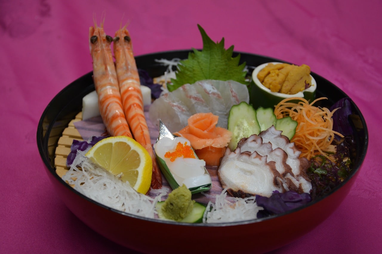 Standard course sashimi