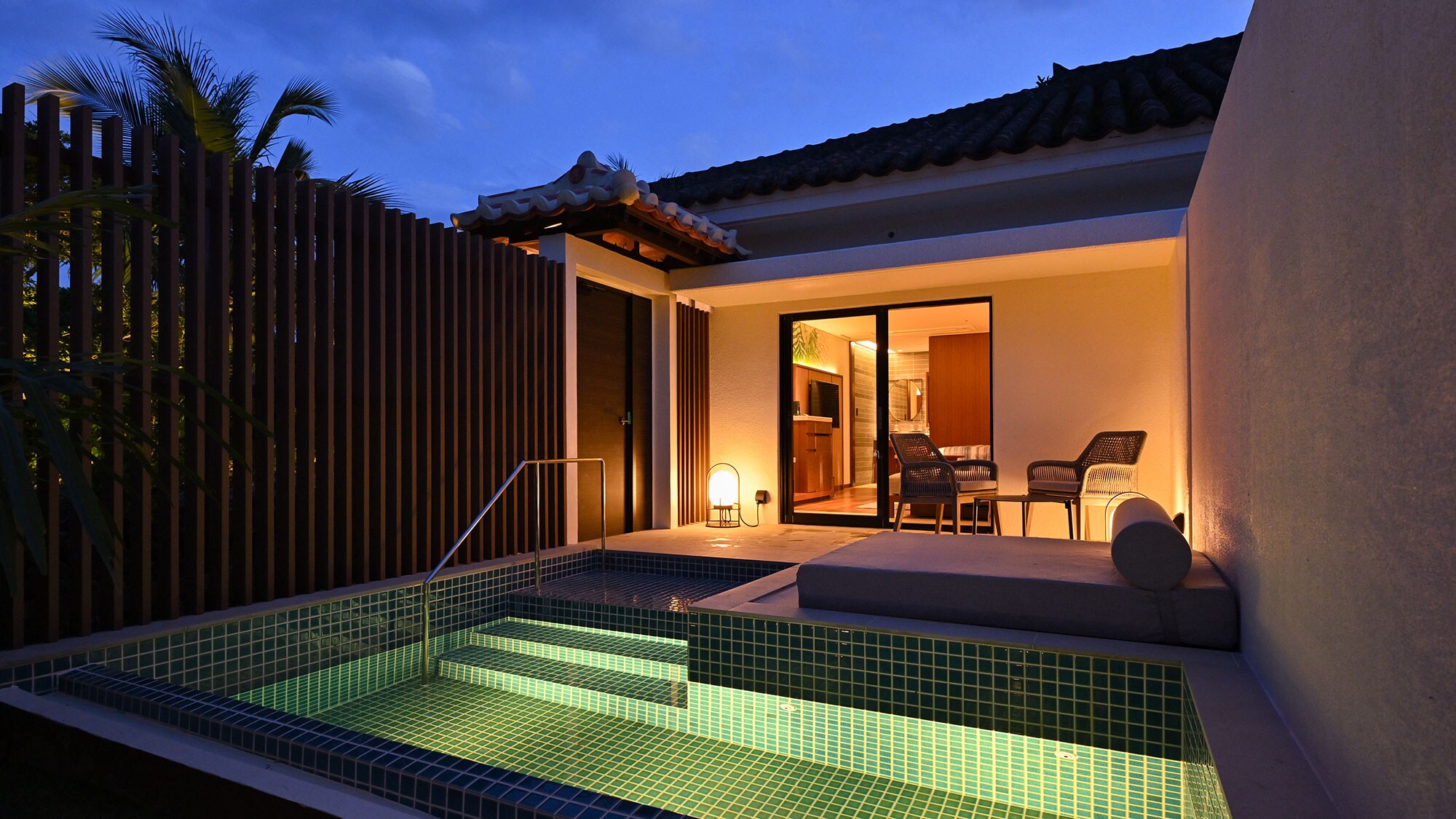 [Private pool villa]