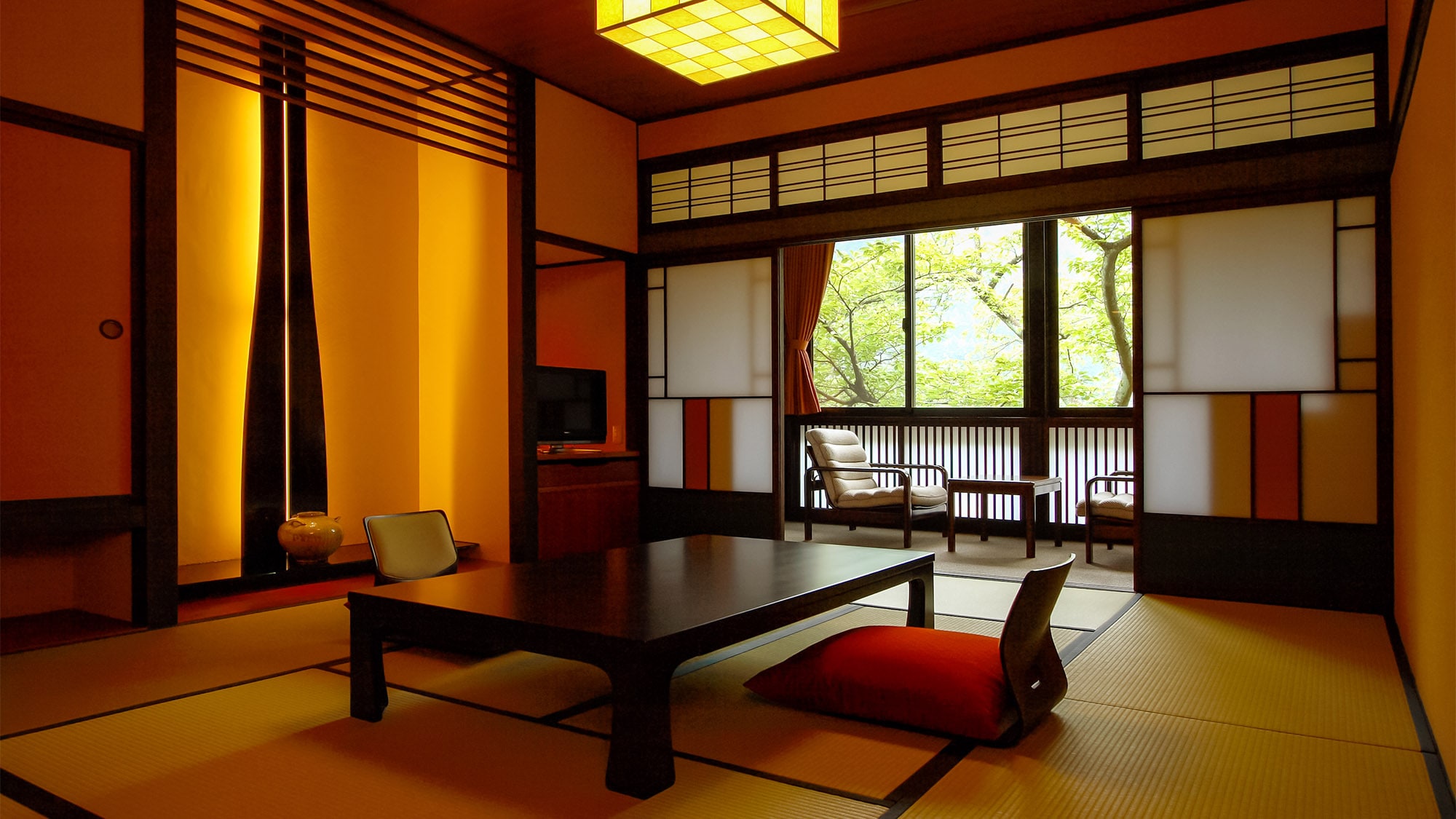 ・Modern Japanese room from 10 tatami mats