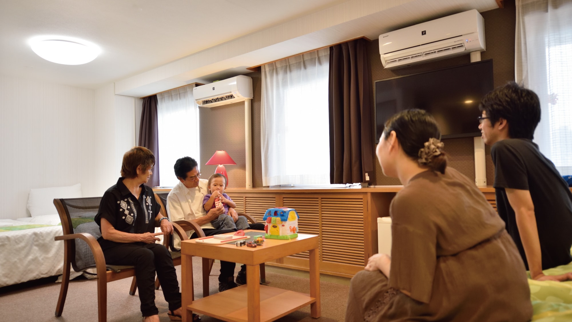 Large family room *example