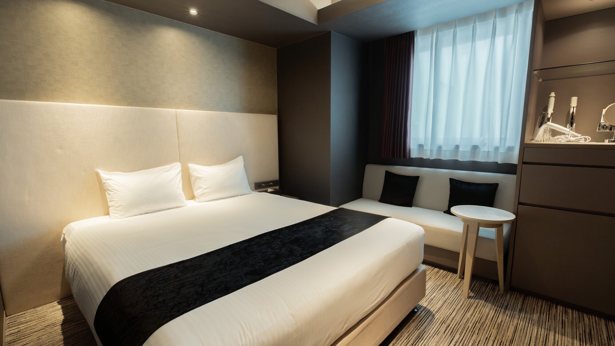 16,8㎡　1 tempat tidur queen (lebar tempat tidur 160cm)