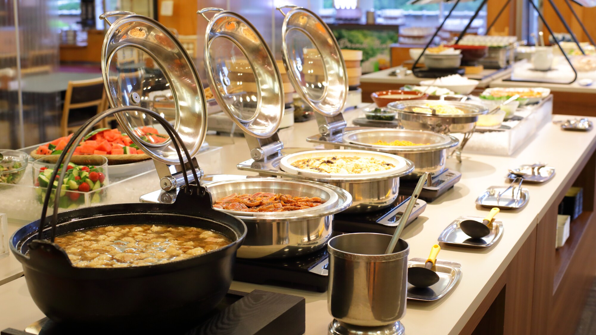 [Buffet tối] Buffet với các món ăn Nhật Bản, phương Tây và Trung Quốc!