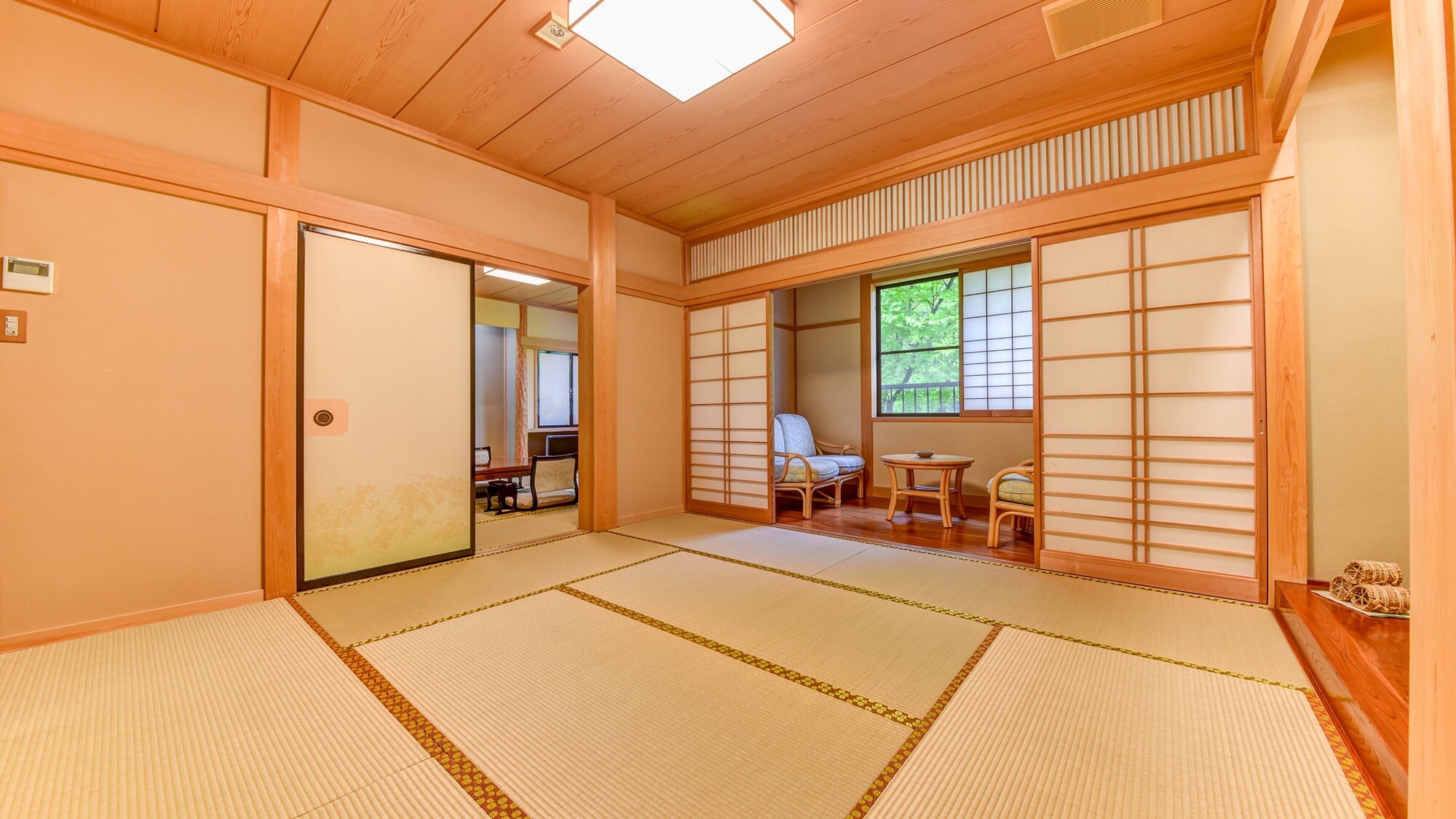 *An example of a two-room room (Kiri). This is the "Kiri" room on the second floor.