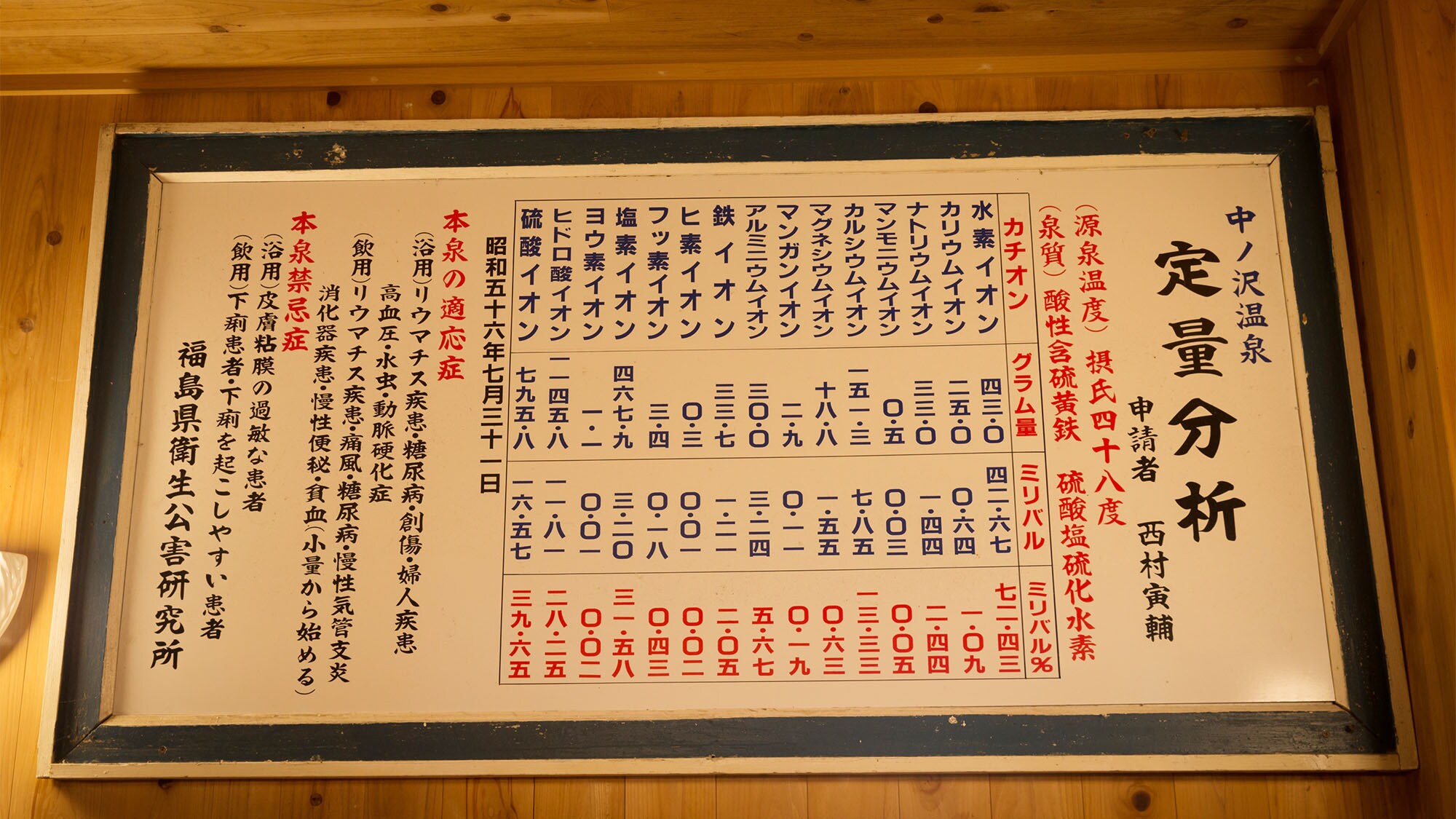 ・The Nakanosawa Onsen hot spring is a highly acidic sulfur spring.