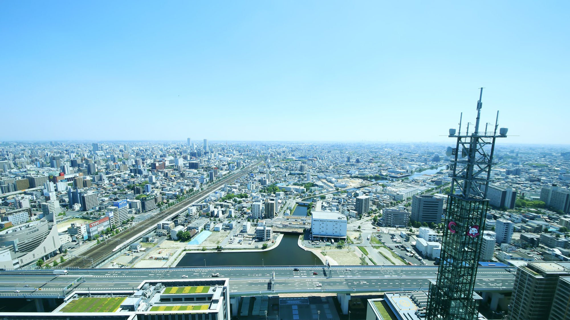 [Train View] For Nagoya Sakae (Tokaido Shinkansen, Tokaido Main Line, Chuo Main Line, Nagoya Railroad, etc.)