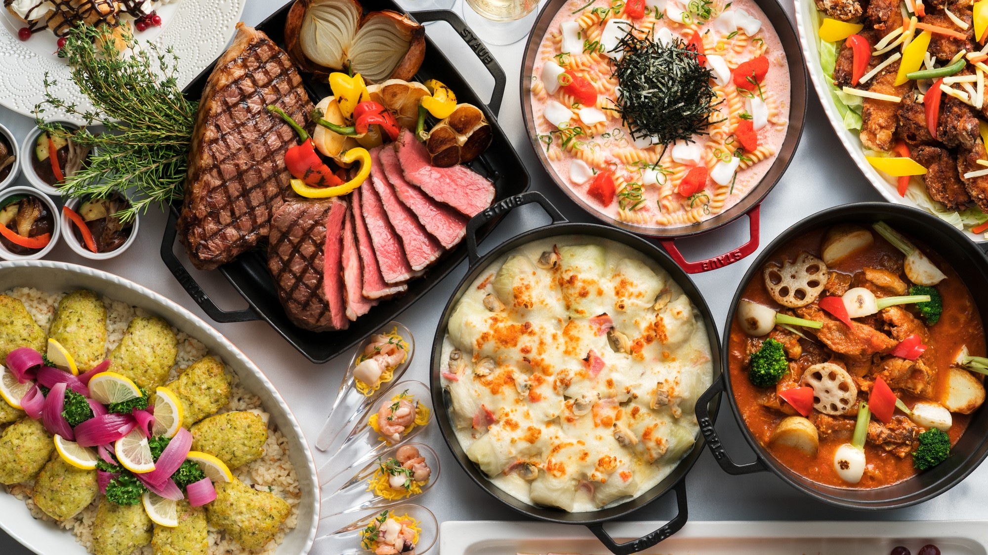 夕食ブッフェイメージ