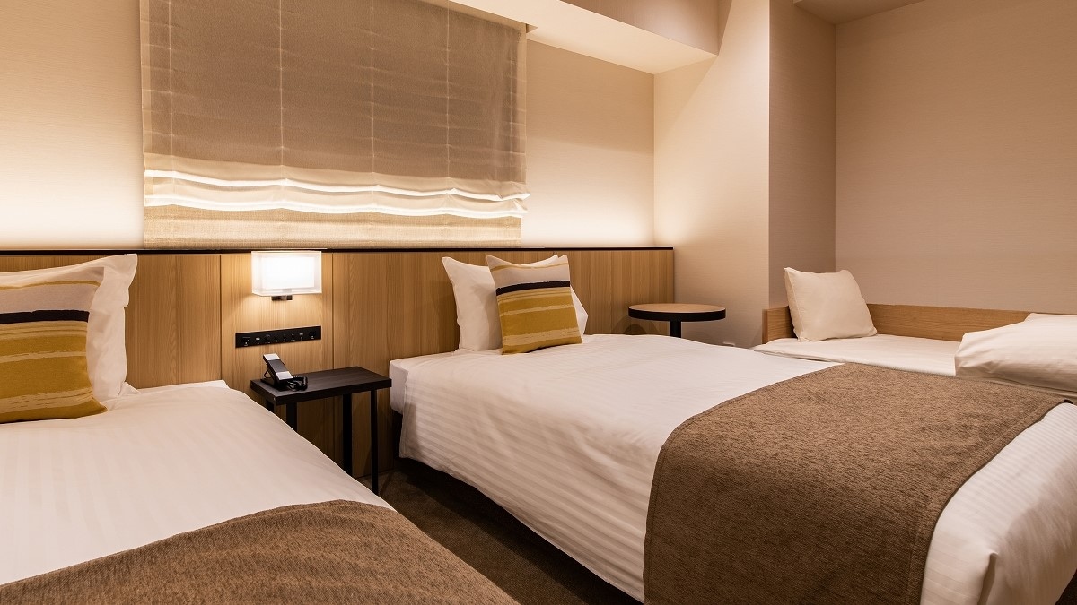Superior Twin ■ All rooms have 3 independent water areas (bathroom with washroom, washbasin, and hand wash are independent)