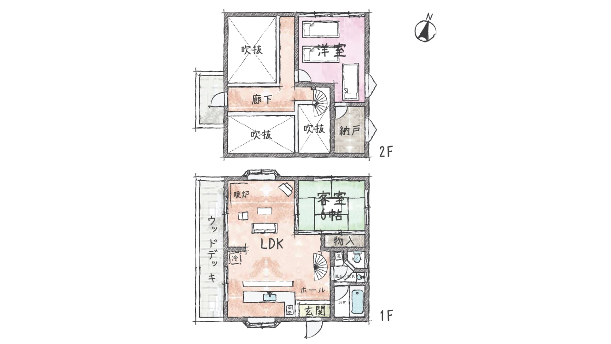 [อิซุ สกายไลน์ 208] แผนผังชั้น
