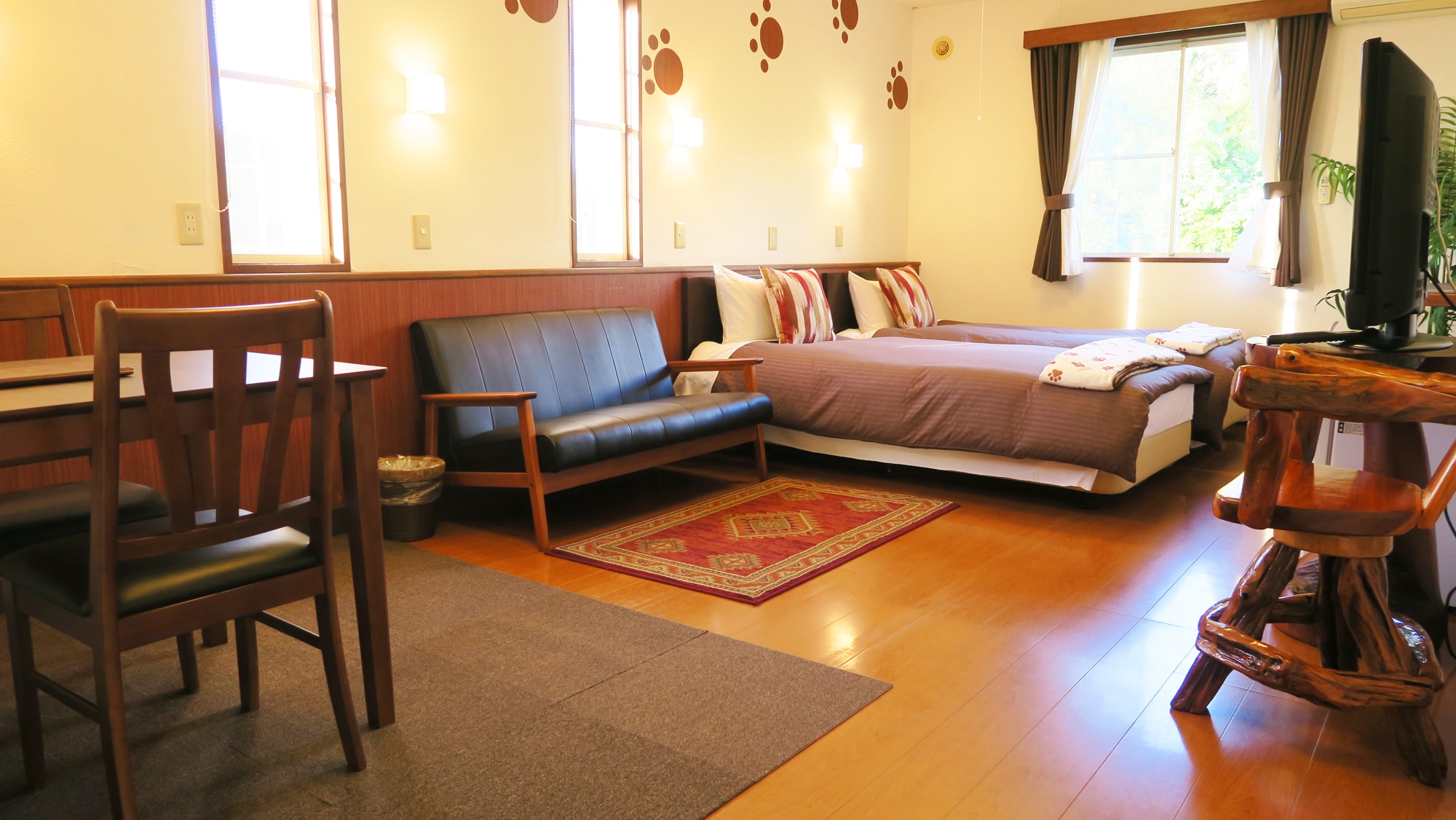 [Non-smoking] Large twin room 18㎡