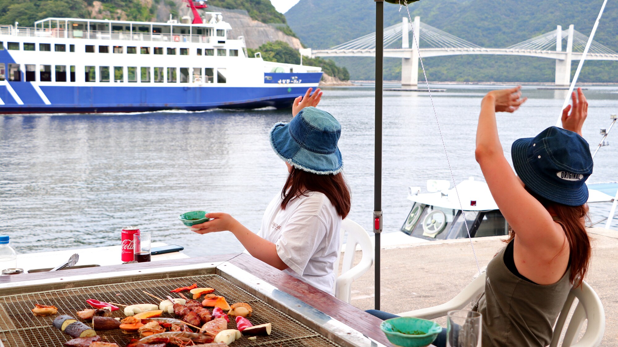 The ferry terminal for Shodoshima is also nearby! Have a nice trip!