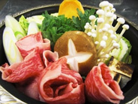 Sukiyaki pot