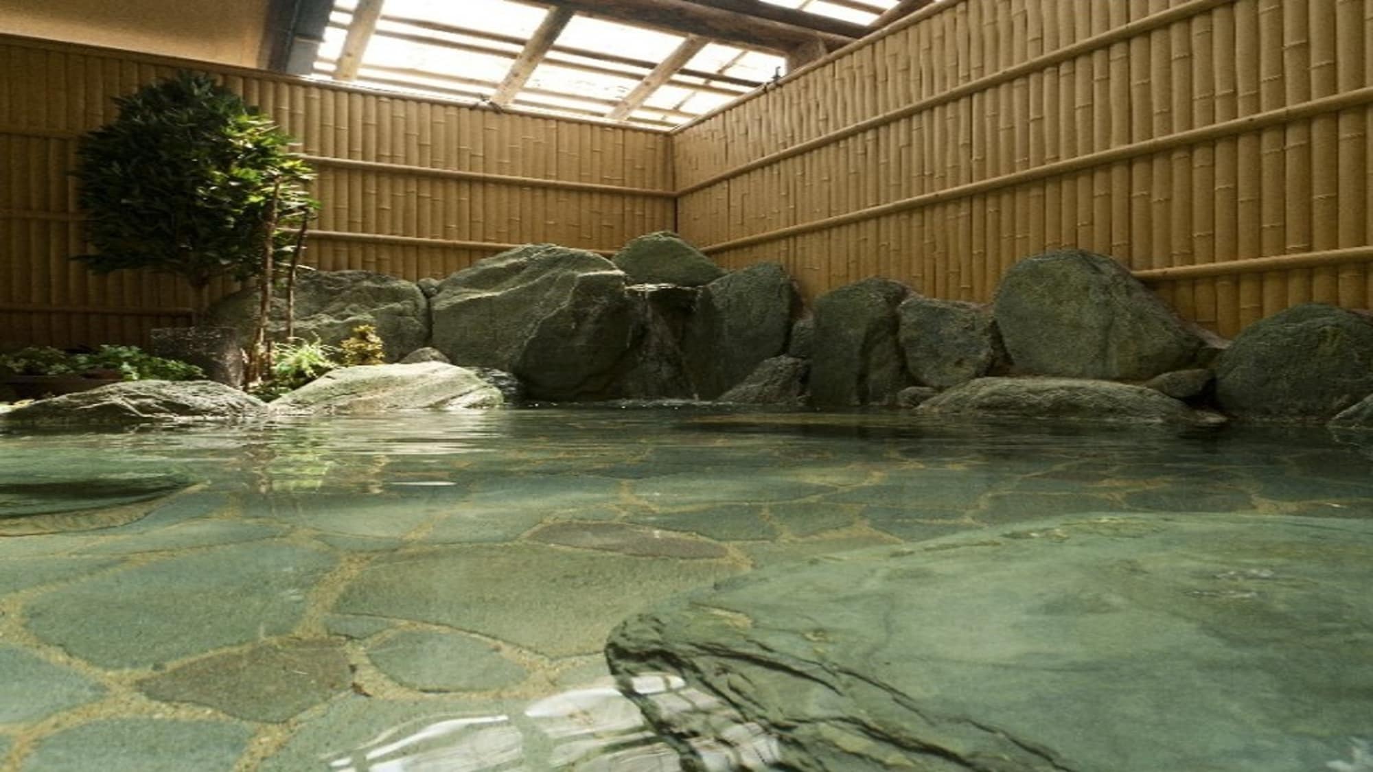 This is the hot spring at our facility.