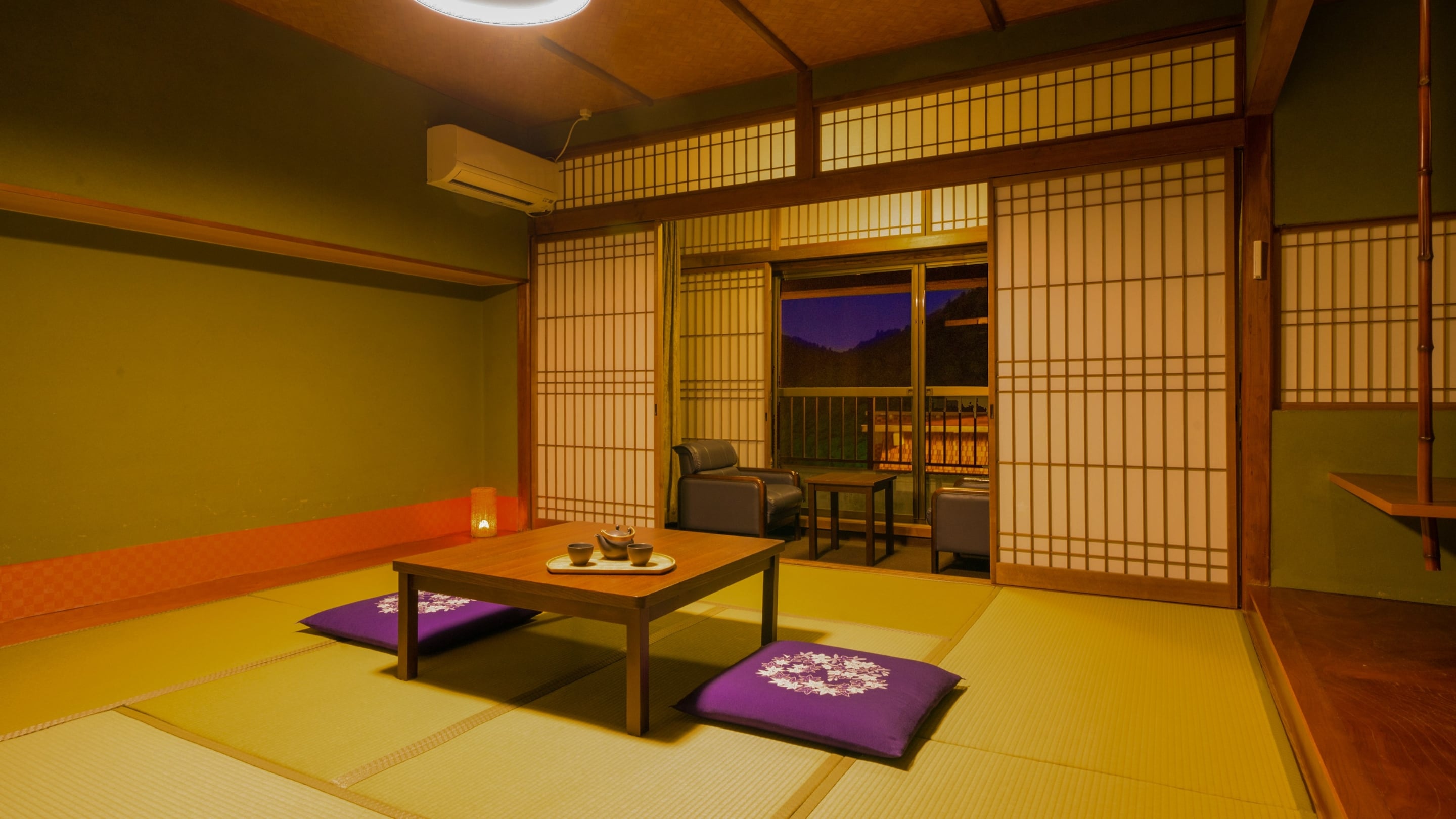 Kamar bergaya Jepang standar *Contoh kamar tamu