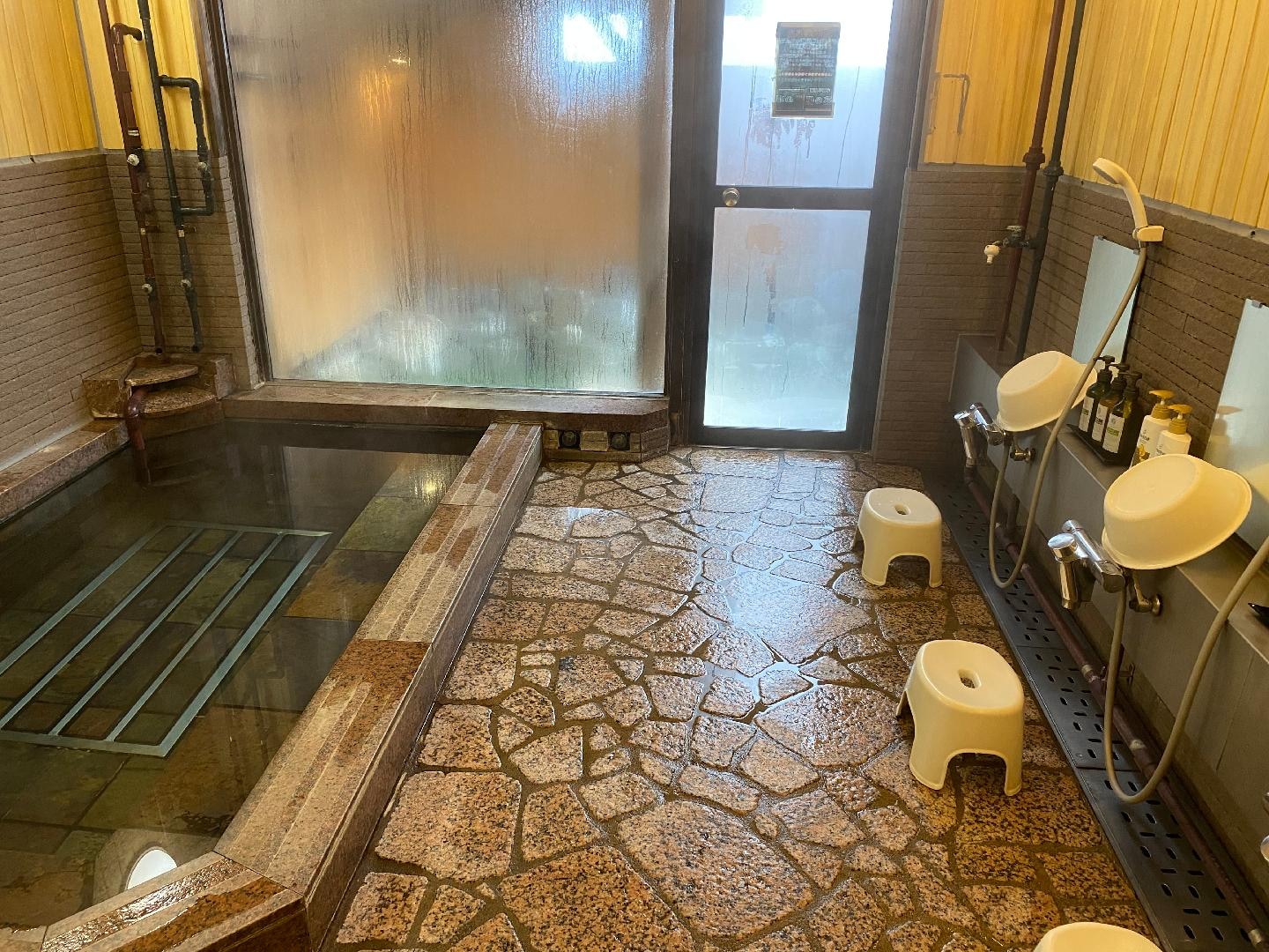 Indoor and Outdoor Hot Springs