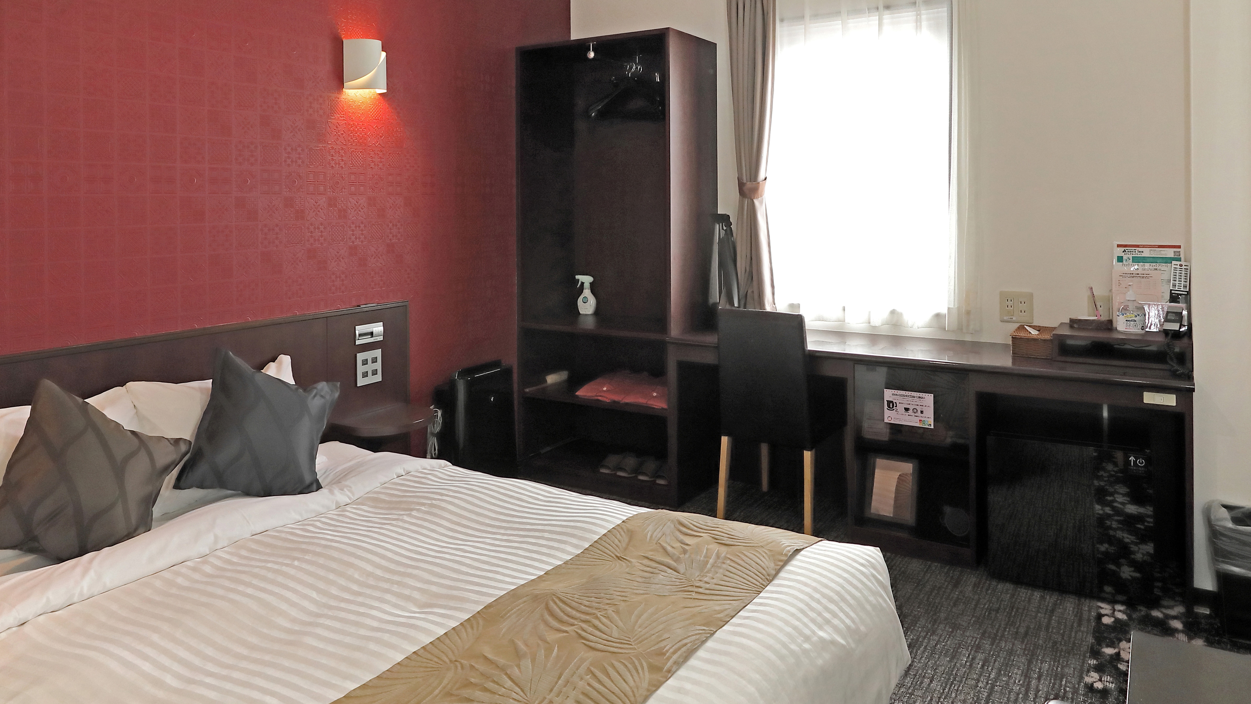 ★Double ★Ample bed width