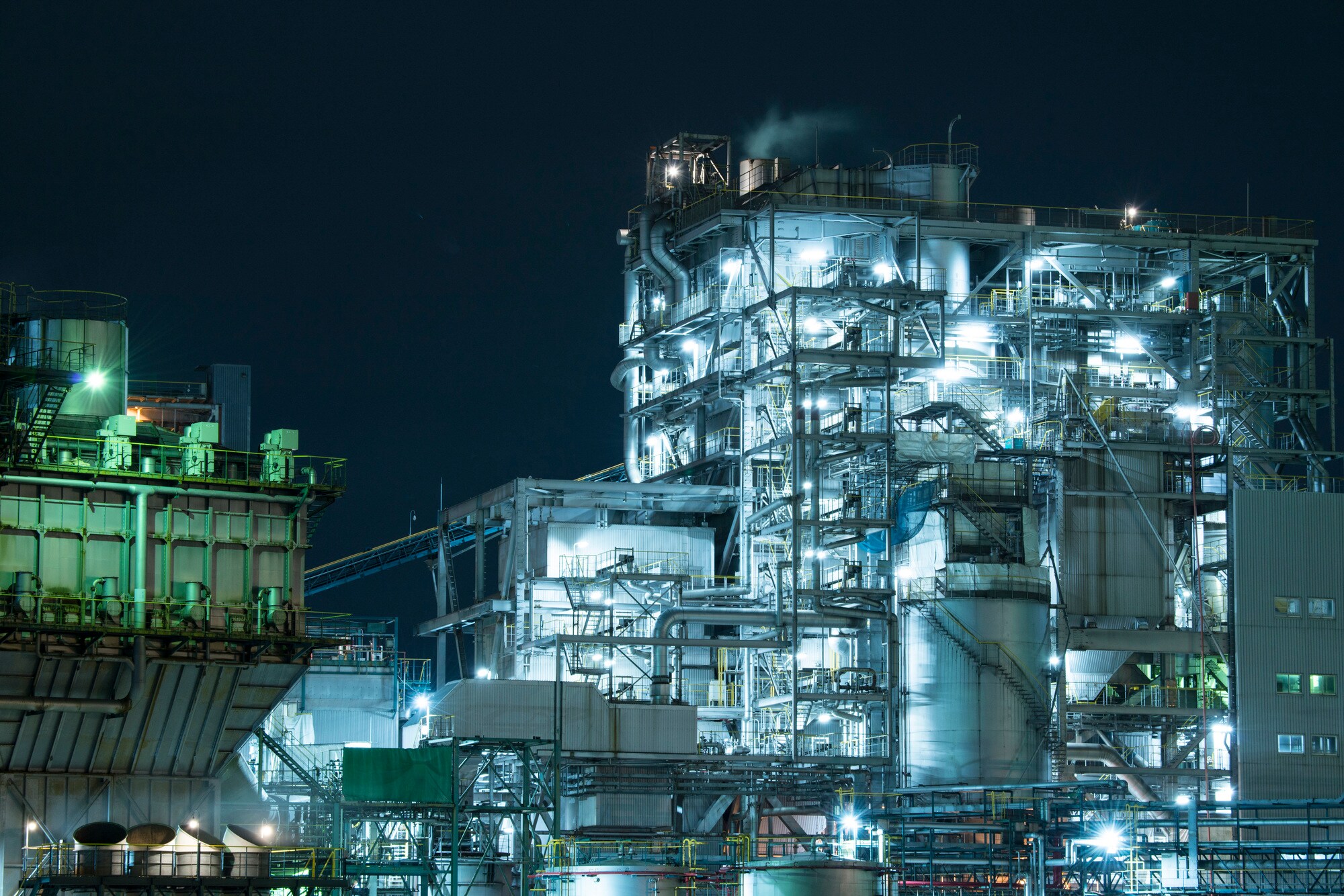 Shunan Petrochemical Complex Night View